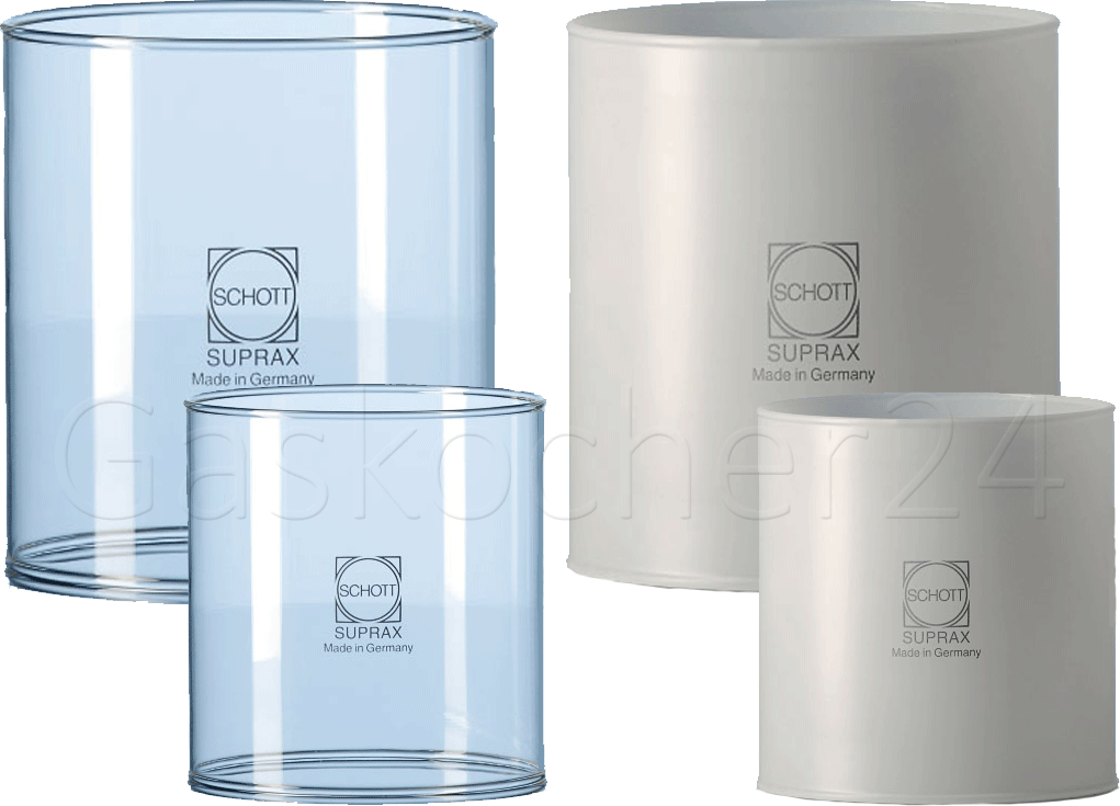 Original SCHOTT SUPRAX Lantern glass ø 80mm 82mm 110mm for Campingaz od